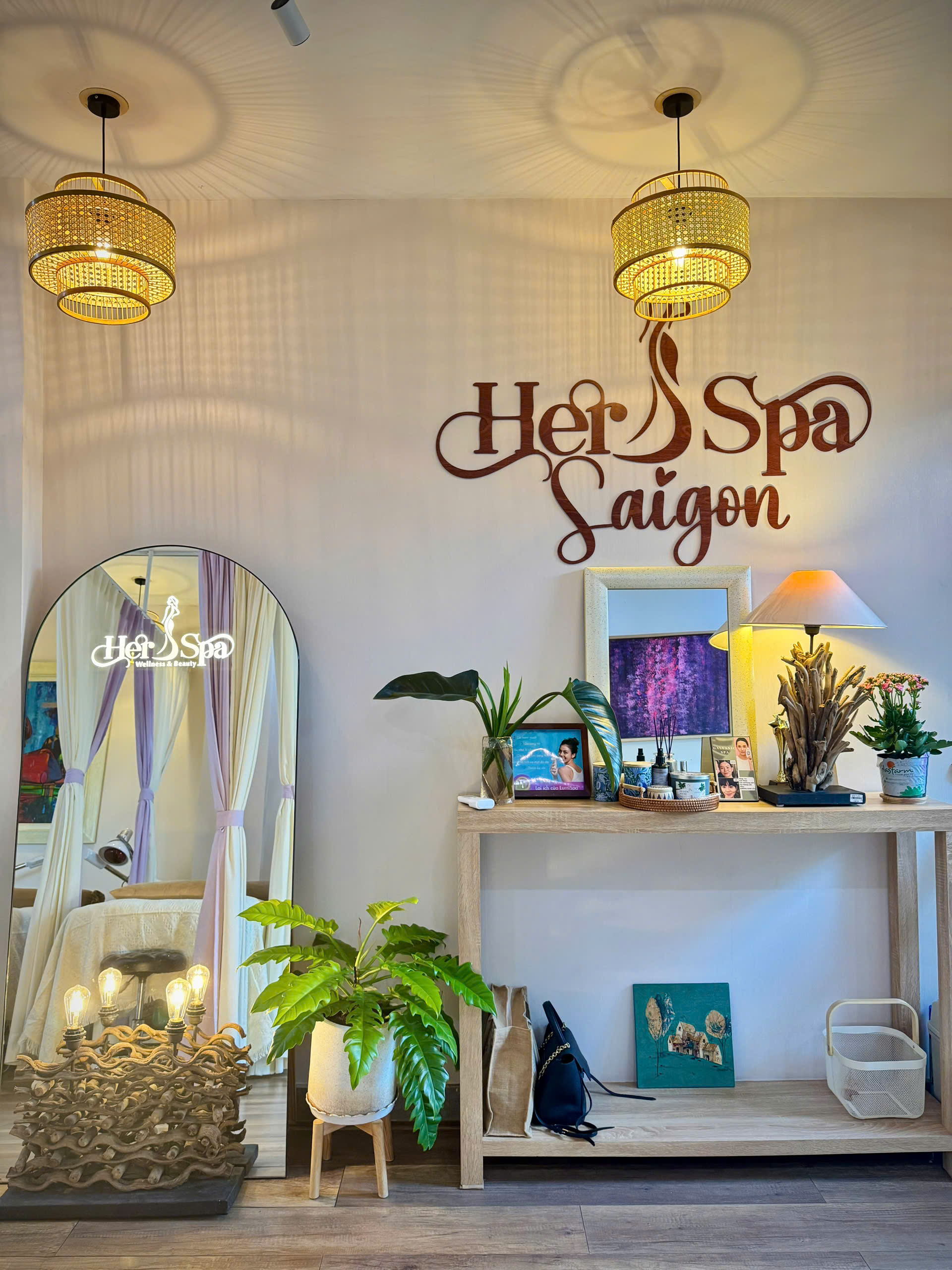 Không gian decor Mini HomeSpa
